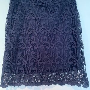 Navy Lace Skirt for a size 2